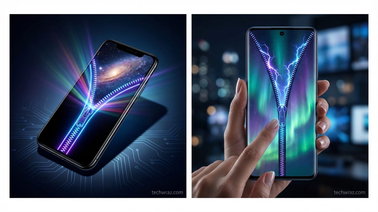 zipper lock screen apps